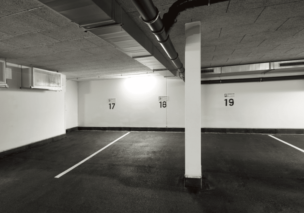 Parkplatz von der Praxis